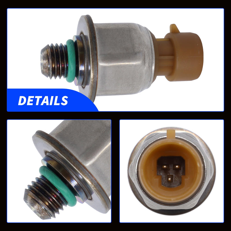 Powerstroke 6.0 ICP Sensor Fuel Injection Pressure Sensor 1845428C92 4C3Z-9F838 Compatible with 2004 2005 2006 2007 Ford Excursion E-350 E-450 F-250 F-350 F-450 F-550 Super Duty F650 F750