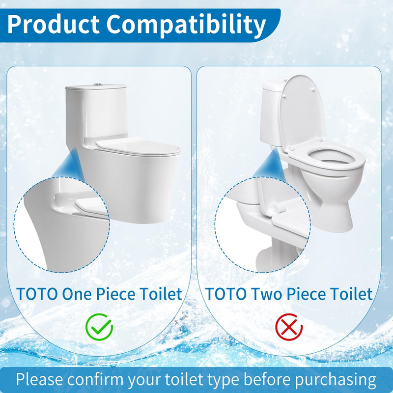 Toilet Flush Valve Compatible with To To THU series One Piece Toilets,3 Inch Flush Hole Toilet Tank Drain Valve Flusher Replacement