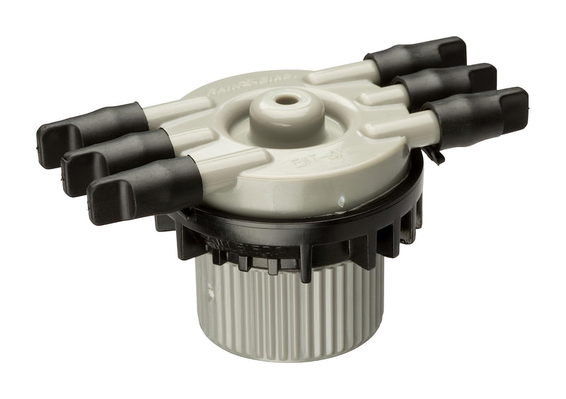 Rain Bird MANIFRE6S Drip Irrigation 6-Port Manifold, Unregulated Free Flow 1/2" NPT x 1/4" Drip 6-Port Free Flow