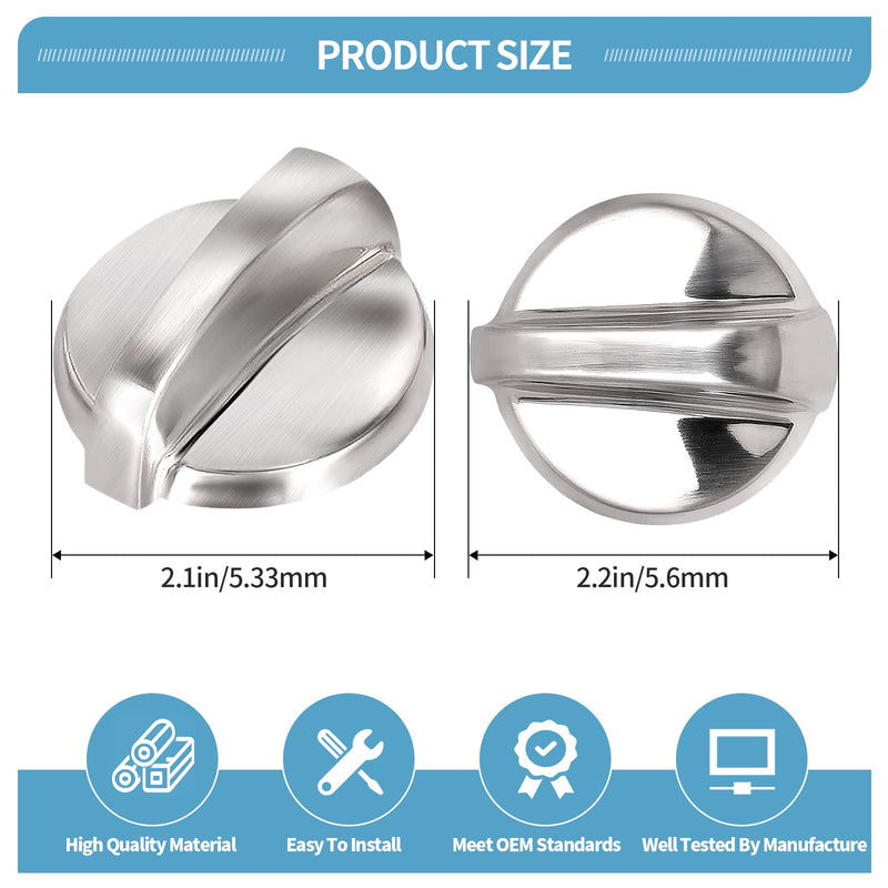 5 Pack WB03T10284 ge Appliance knob Burner Control Knobs 191d5100 ge knob ge Replacement Stove knobs Infinite GE Electric Range/Stove/Oven Replaces 1373043 AP4346312 AH2321076 EAP2321076 PS2321076