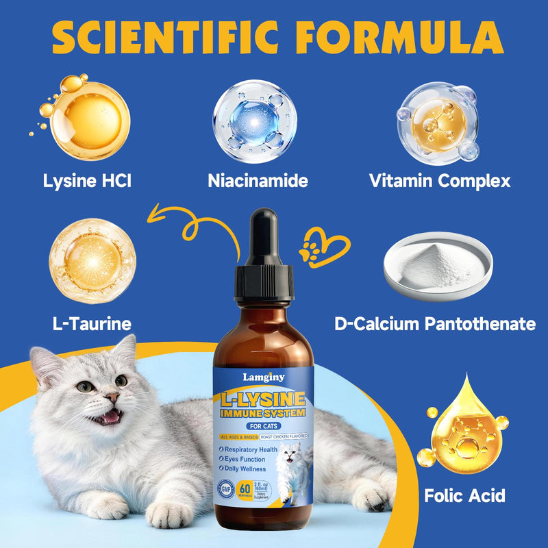 Mushroom Chews for Dogs & L-Lysine Drops for Cats