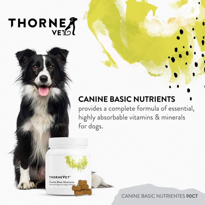 ThorneVet B ComplexVet and Canine Basic Nutrients Soft Chews Bundle