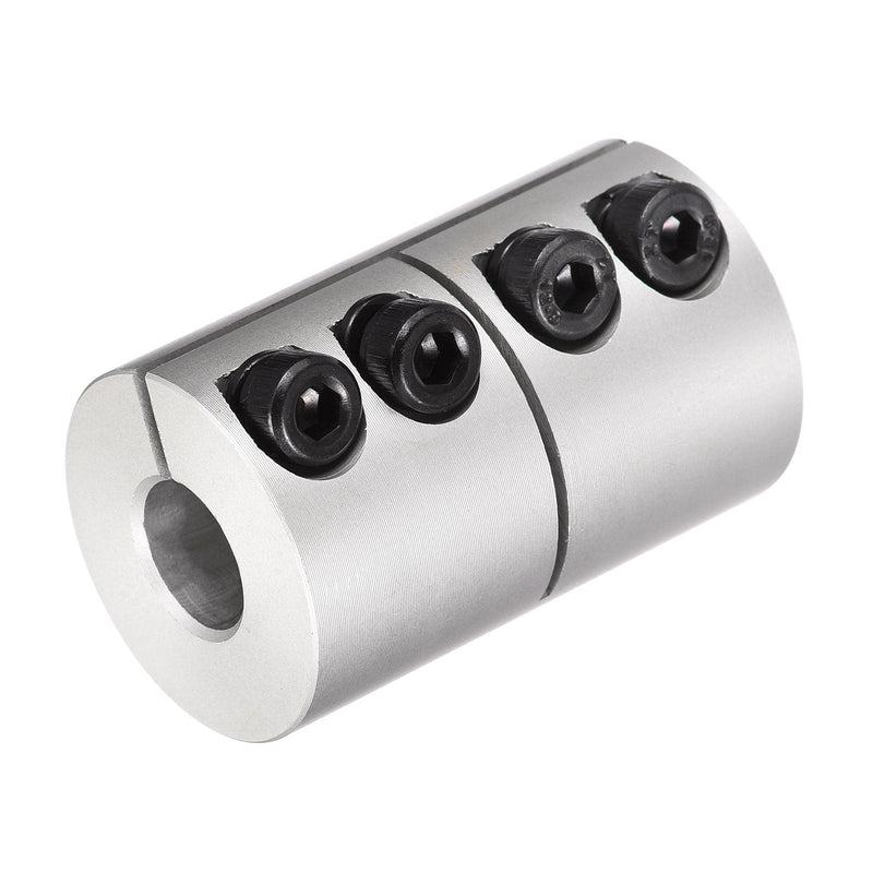 uxcell 2pcs 8mm to 10mm Shaft Coupling 25mmx40mm Coupler Aluminum Alloy Joint Motor for 3D Printer CNC Machine DIY Encoder 10mm x 8mm