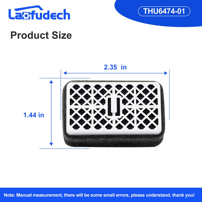 THU6474-01 Deodorizer Filter Cartridges, Compatible with TO-TO Wa-shlet S500E S550E K300 C2 C5 SW3074 SW3054T40 SW3056T40, Activated Carbon Bathroom Toilet Deodorizing Cartridge Filters（3/Pack）