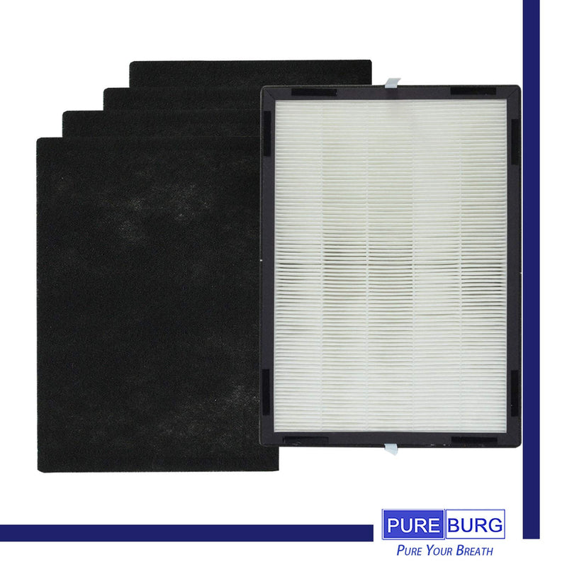 PUREBURG HEPA Filter Compatible with LivePure LP350THP Aspen Air Purifier