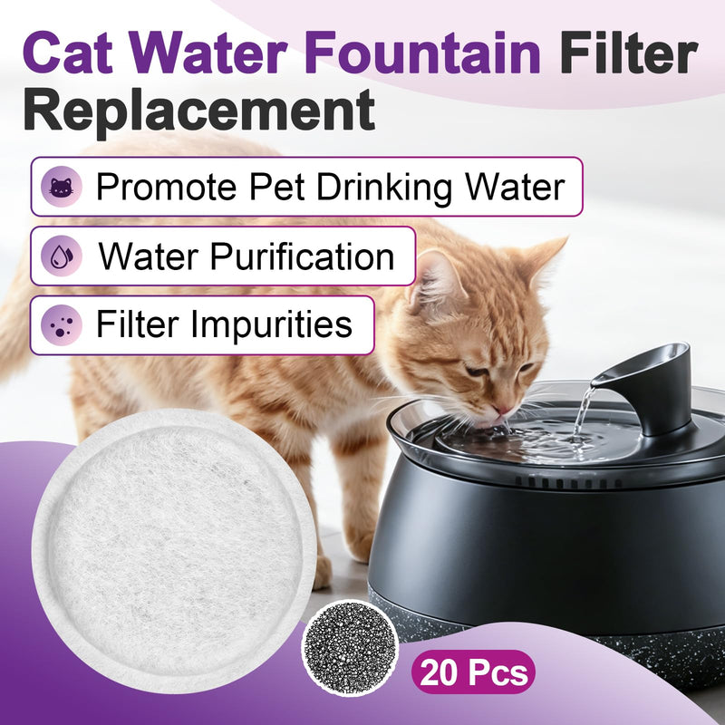 20 Pcs Filter Replacement Compatible with BISSELL HydrateWell, 4504 20 Pcs