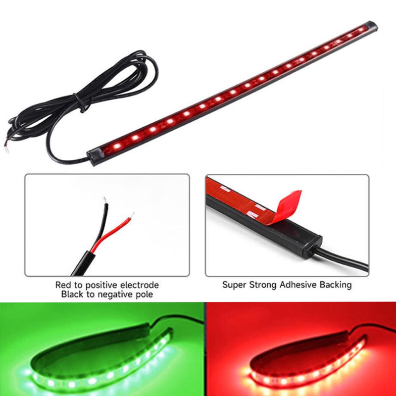 LED Navigation Lights for Boats - Red Green Marine Bow Sidelights, IP67 Waterproof for Kayak, Sailboat, Yacht Night Fishing & Boating (2 Red and 2 Green) 2 red and 2 green