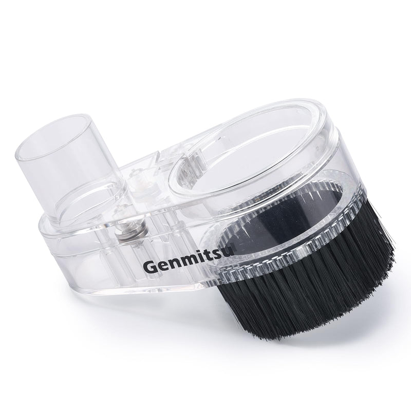 65mm & 69mm CNC Dust Shoe, Compatible with Most 65mm/69mm Spindle Motor and Compact Router, Hose Adapter Inner Diameter 38mm (1.5″), Transparent