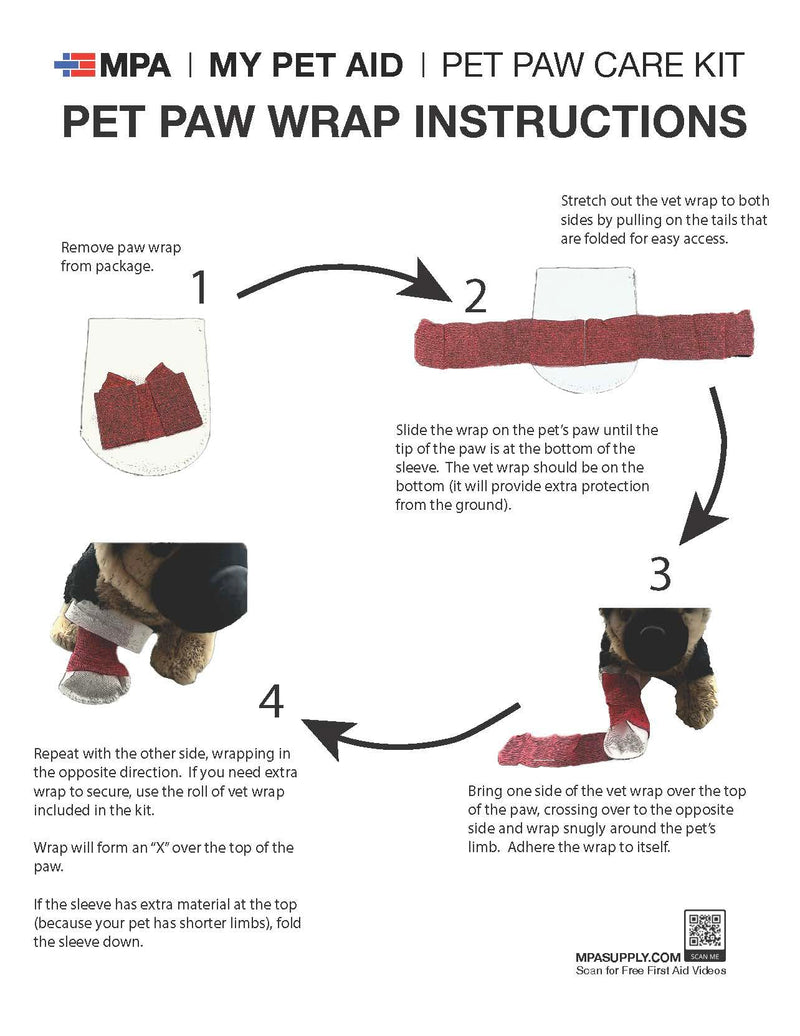 Pet First Aid Kit, Designed for Minor Injuries, Cuts, Burns, Sprains by Medics with Veterinary Experience - PawsPlanet Australia