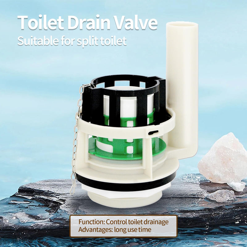 Toilet Flush Valve Replacement Parts for Two Piece Toilets, Compatible with Toto THU Series Tower, for 3-Inch Flush Hole, Including Repair Kits (Two-piece toilets) Two-piece toilets