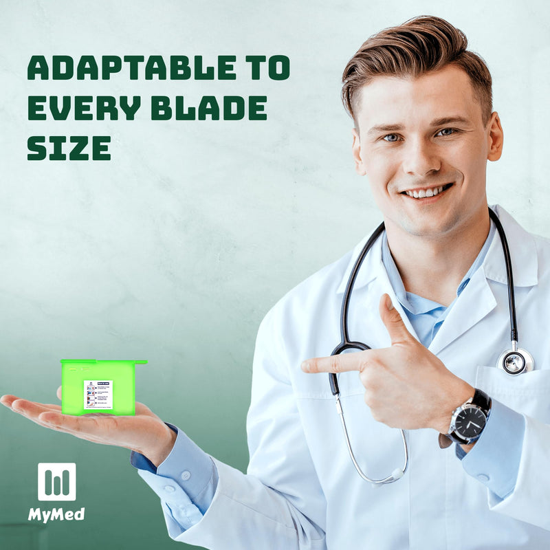 Scalpel Blade Remover Pack of 2 - Safe, Easy-to-Use, Compact, and Efficient Blade Disposal - for Dermaplaning Razor Blade Remover Box Dermaplane Blade Remover Box Use for Safe Experience