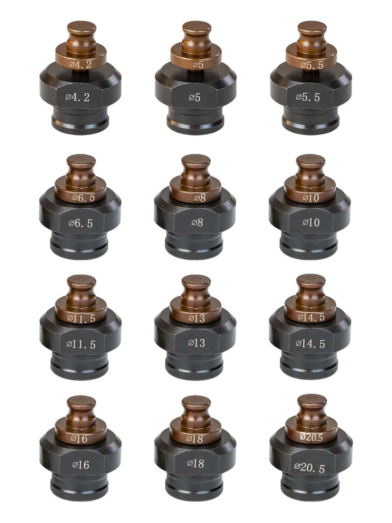 AMZCNC 18mm Hydraulic Hole Punch Die 18mm Electric Hydraulic Hole Punching Die Punching Die 18mm