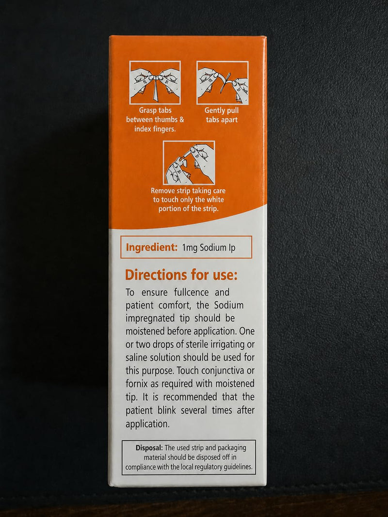 Ophthalmic Fluoro Touch Strips – 300 by GKPA