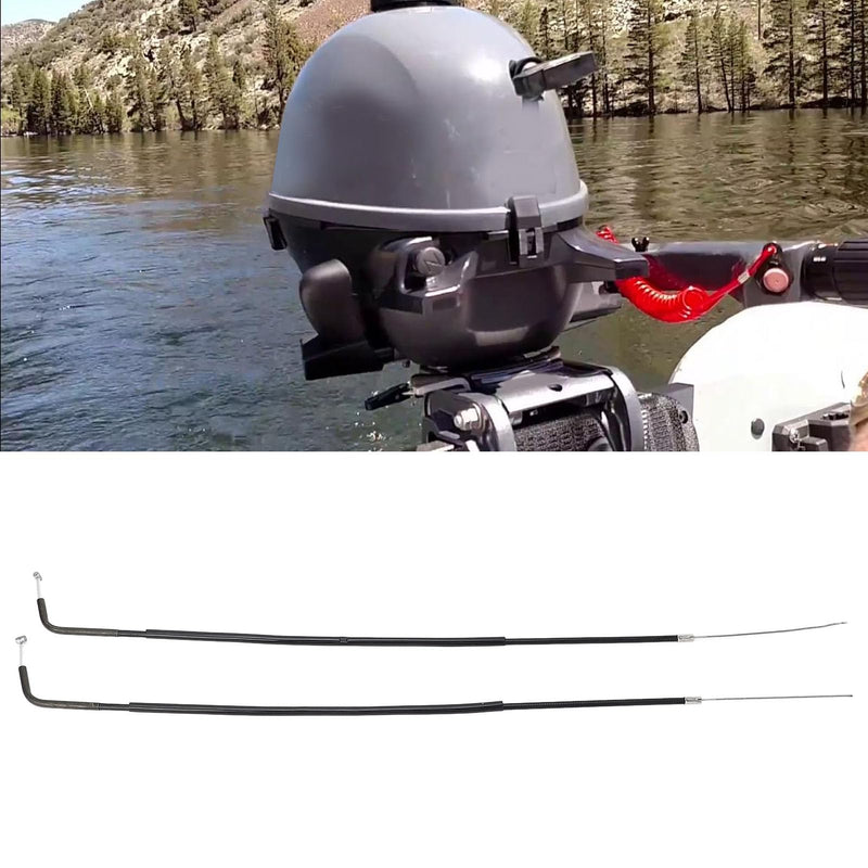69M F6301 10 Boat Motor Control Throttle Cable, Boat Motor Control Cable, Fit for Outboard 4 Stroke F2.5A with Marine Throttle Shift Control Cable