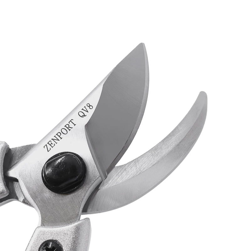 Zenport QV8 Q Series V8 Professional Chrome-plated Pruner, Black/Red 1