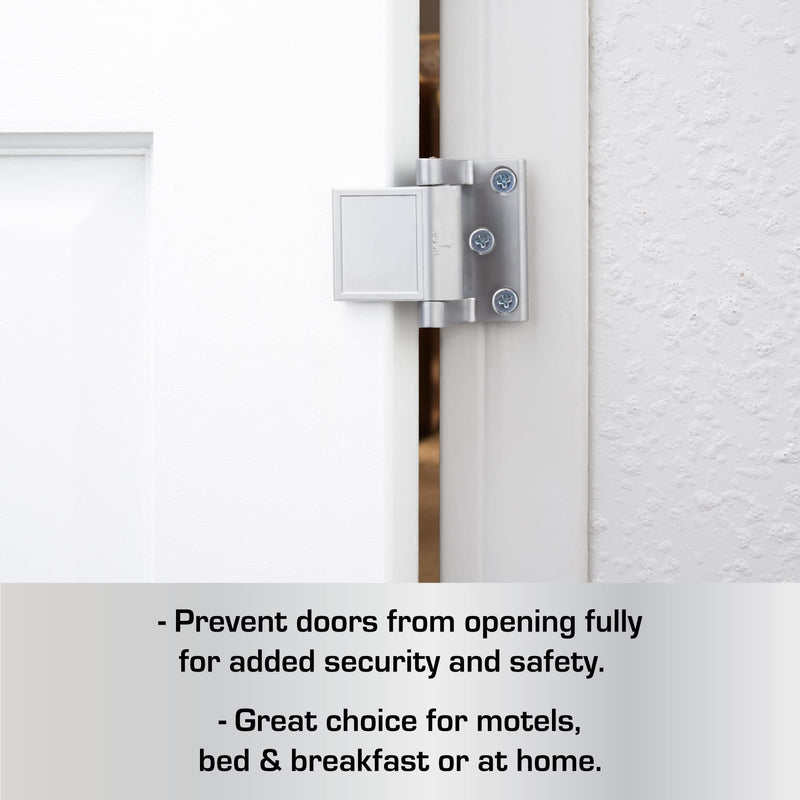BRINKS Commercial - Privacy Door Latch, Satin Chrome Finish - Durable Die-Cast Construction for Enhanced in-Room Privacy 1