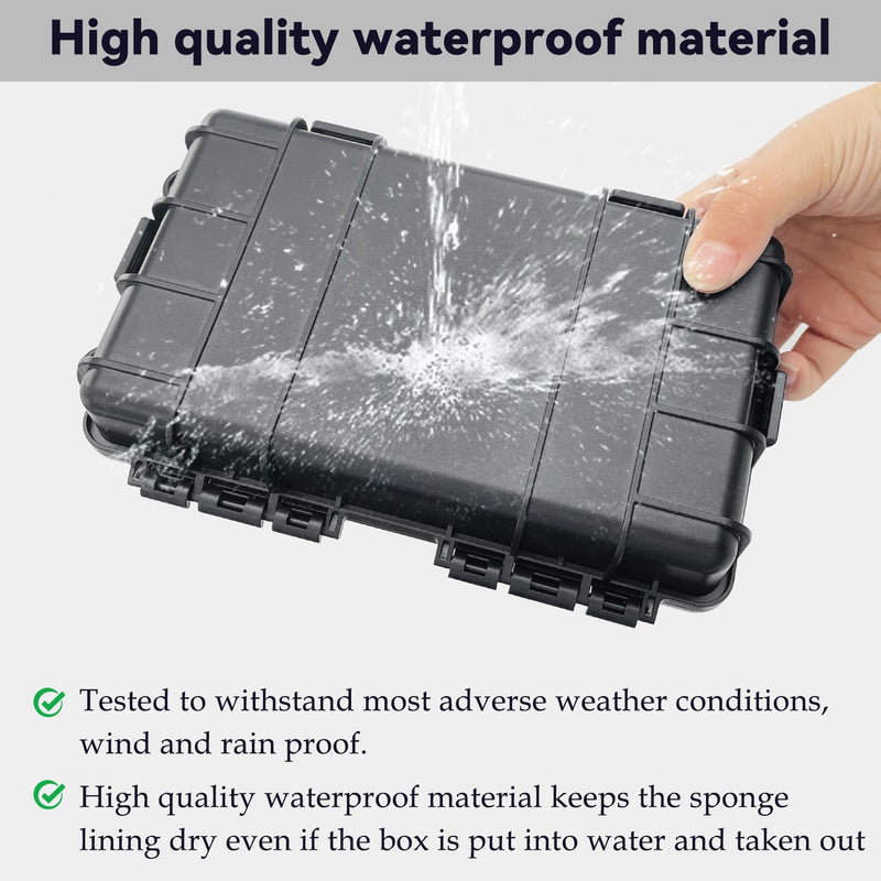 Magnetic Key Box for Under Car, Magnetic Key Hider, Waterproof Hidden Key Holder Case for Outdoor Travel, Magnetic Key Holder Under Car