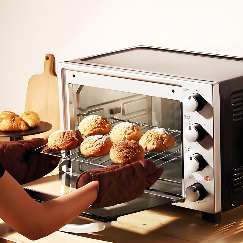 Adjustable Extendable Oven Rack, Wire Racks, Universal Telescopic Oven Cooker Shelf Rack For Whirlpool Frigidaire GE Kenmore Ovens. Adjusts from 14.5 Inches - 25.5 Inches Wide. 1