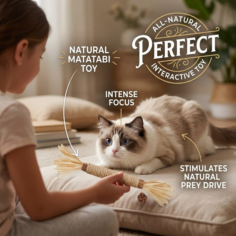 7 Pack Silvervine Sticks for Cats, Natural Kitten Grass Cat Dental Chew Toys for Teeth Cleaning, Catnip Teething Treat for Indoor Kittens, Interactive Wood Kicker for Aggressive Chewers Grass-7pcs