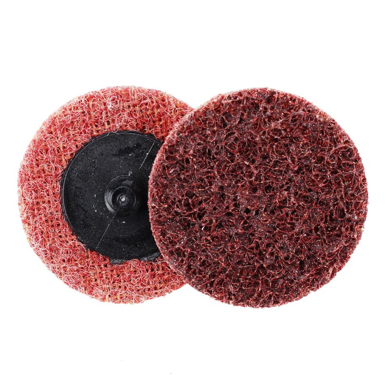 BHA Surface Conditioning Quick Change Discs, 2" Red (Medium) Prep Pad - 25 Pack