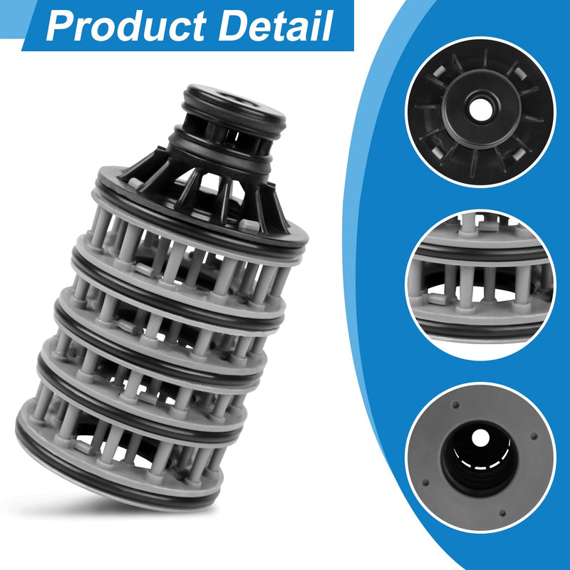 Upgraded Spacer Stack Assembly V3005 compatible with Water Supply Clack WS1 Control Valve Softeners V3005 02 (V3005-02) and Filter Systems