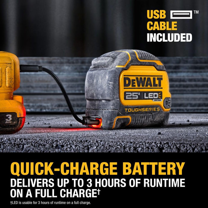25FT Lighted Tape Measure
