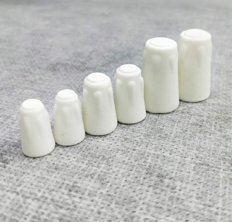 20 Pack Large Ceramic Wire Connector, Large Size 18-8AWG, High Heat Splicing Wire Porcelain Connector (01, Large)