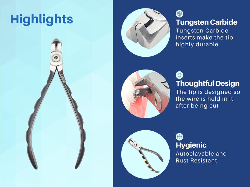 Distal end Cutter Tungsten Carbide Inserts Premium Quality with Safety Hold ARTMAN Brand - NewNest Australia