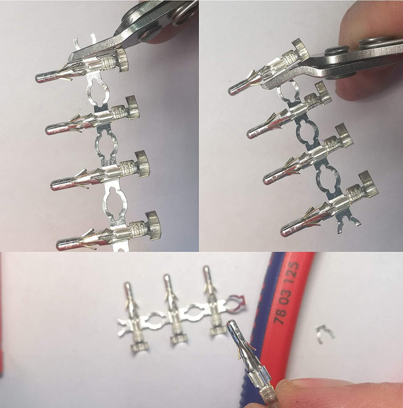 Molex Pin, Male & Female .093" 14-20 AWG, Series 1189 Tin (Sn) Plated Brass Contact (40 Pair) 40