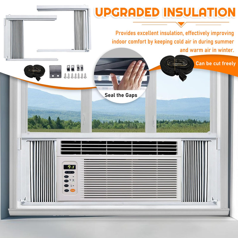 Window Air Conditioner Side Panel with Frame