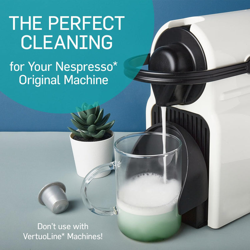 5 Cleaning Pods I Compatible With Nespresso Original Line Machines I Cleaning Kit for Better Tasting Coffee I Coffee Machine Cleaner I Easy and Safe to Use 1 Count (Pack of 5)