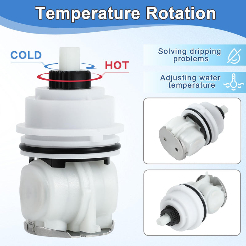 RP32104 Shower Cartridge Replacement, Compatible with Delta Monitor 1700 series(1998-2005) Cartridge, RP32104 Assembly for Bath Tub/Shower Faucet Valve