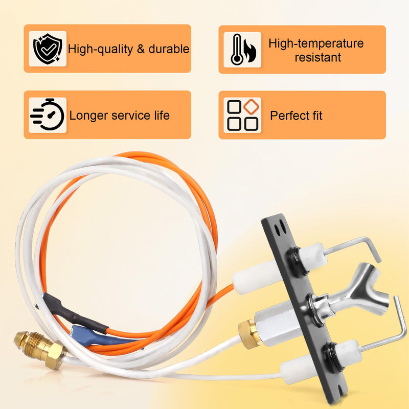 2090-012 Natural Gas IPI Pilot Assembly Kits for Heat N Glo, Heatilator, Quadrafire, Majestic, Outdoor Lifestyle Fireplaces, Pilot Assembly Replacement Parts 2090-012 Natural Gas