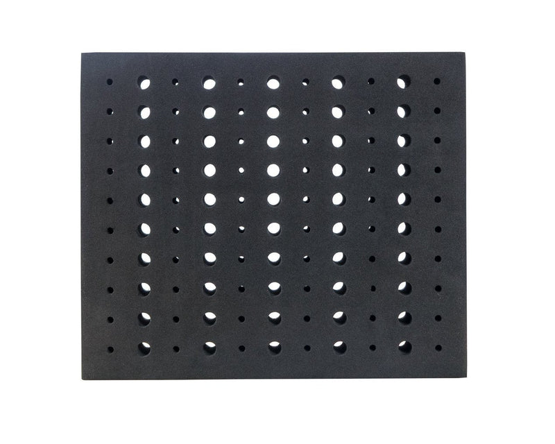 POWERTEC Router Bit Tray for 110 Bits. 50 1/2" and 60 1/4" Shank, Router Bit Holder, Woodworking Tools Form for 1/2" & 1/4" Shank Router Bits (71046) Router bit tray, 110 Holes