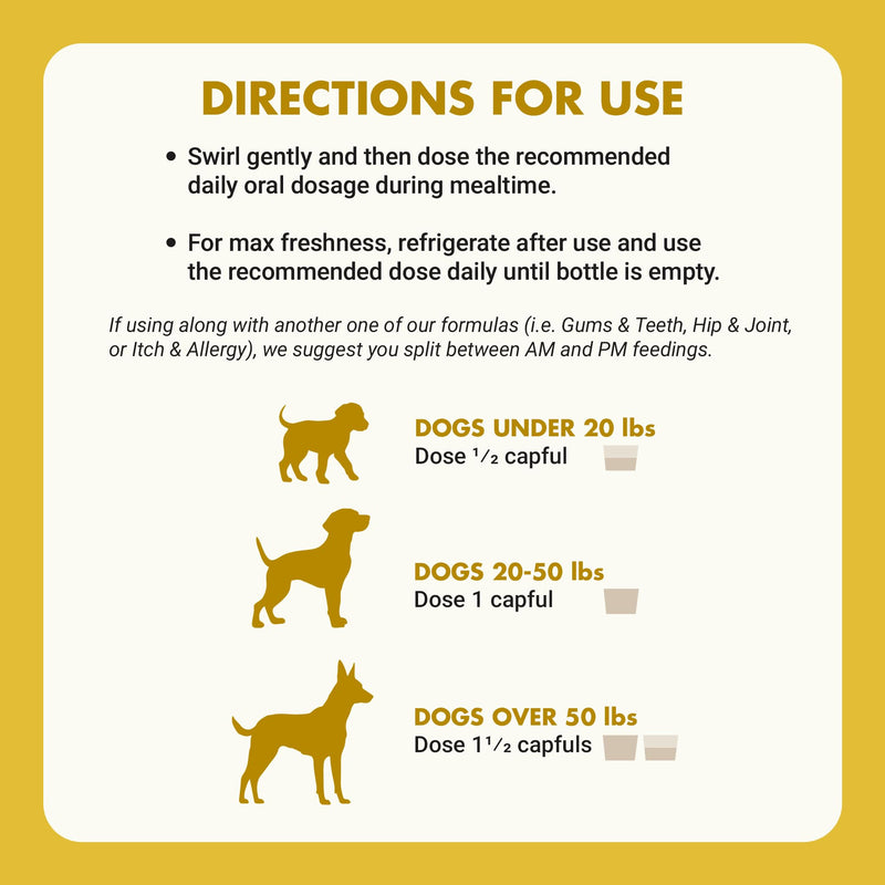 Premium Easy to Dose Liquid for All Dogs with Cranberry & D-Mannose: Comprehensive Dog Formula for Kidney & Bladder Support Pot Roast Flavor 8 oz