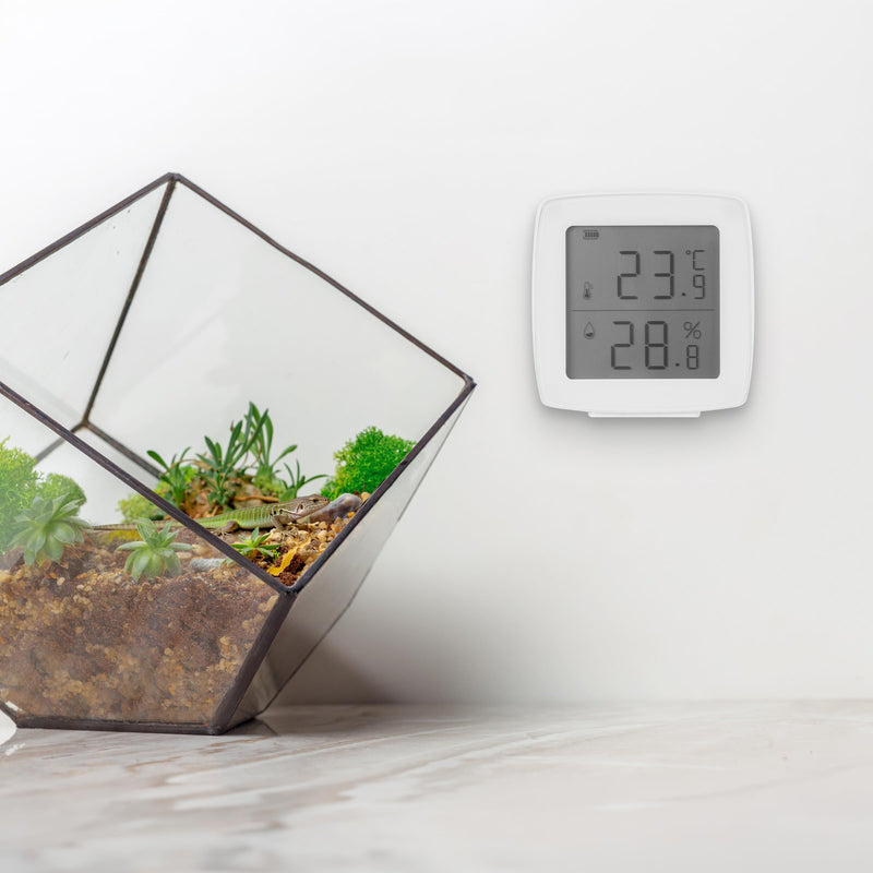 Feit Electric Smart Temperature and Humidity Sensor, Wi-Fi App Alerts