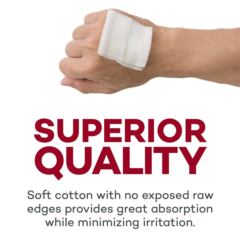Dealmed 4" x 4" Non-Woven Gauze Sponges, 4-Ply All-Purpose Non-Sterile Gauze Pads, Absorbent Dental Gauze Wound Care for First Aid Kit/Medical Facilities, 200 Count (Pack of 1) Pack of 1