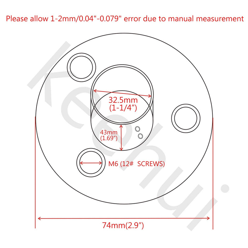 Boat Hand Rail Fitting-60/90Degree 1-1/4inch Round Base-Marine 316 Stainless Steel usd by Boats & Awning 90° FOR 1/1/4" tube