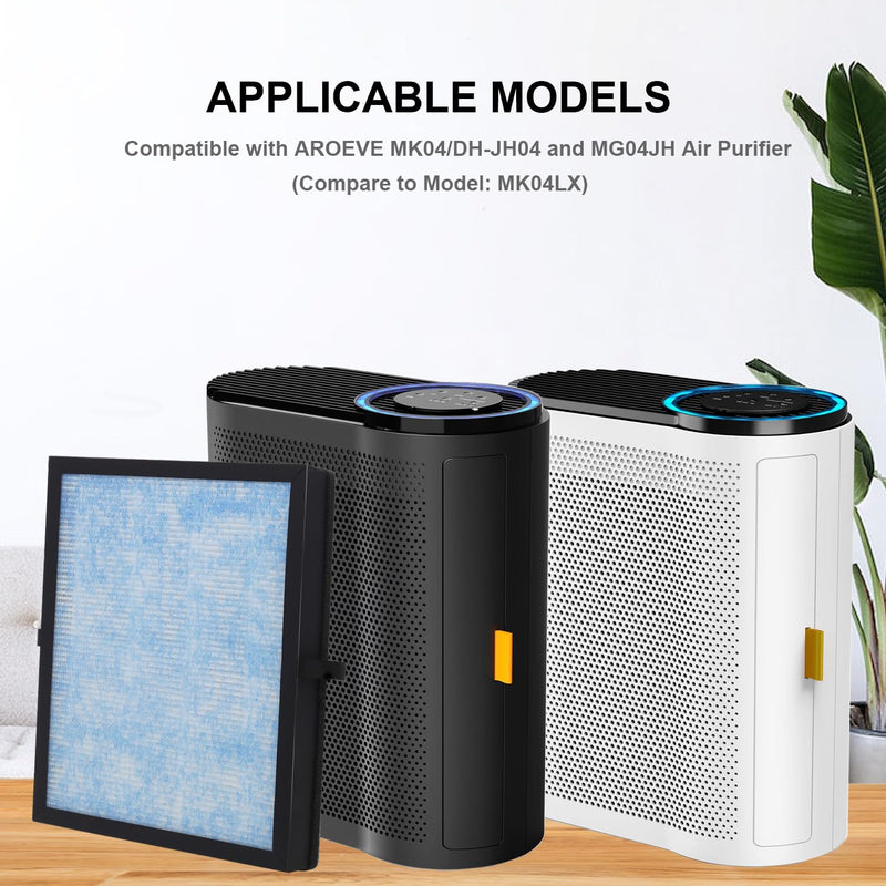 DH-JH04 Replacement HEPA Filter for AROEVE MK04 MG04JH AP04 Air Purifier