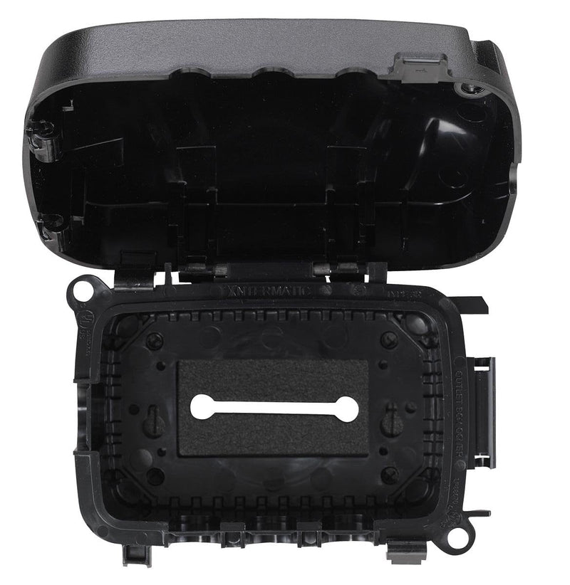 Intermatic WP5100BL Extra Duty Plastic Weatherproof Cover, 2.75-Inch Single Gang, Black