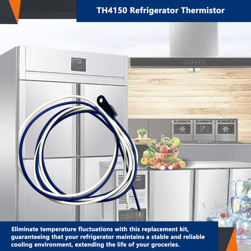 4204150 Refrigerator Thermistor Temperature Sensor Replacement 4204150 Thermistor For Freezer Refrigerator Thermistors TH4150 4204150S 3014350