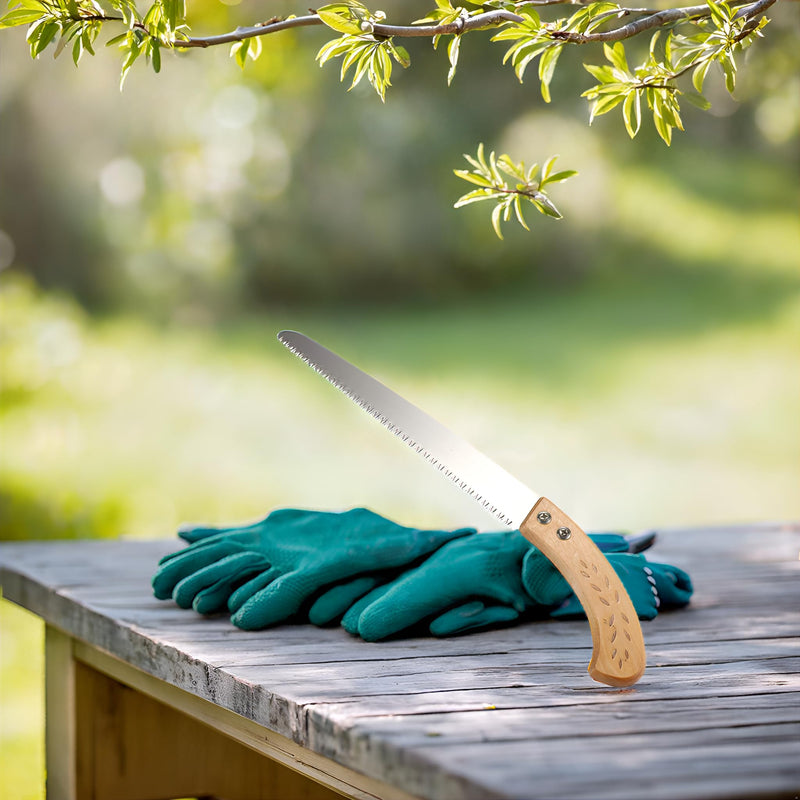 Hand Pruning Saw Household Garden Pruning Saw Survial Hand Saw Tool for Garden Trimming Wood Camping Tree Branches Trimming