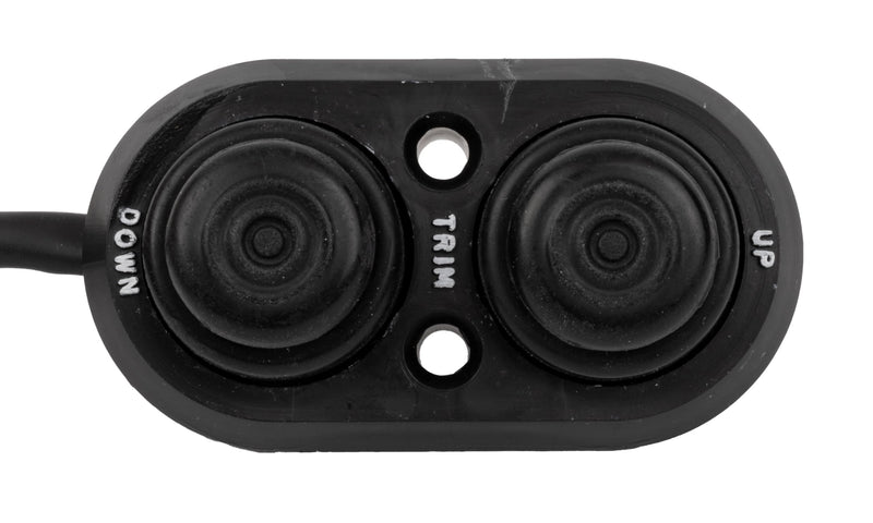 T-H Marine TTC-1-DP Push Button Transom Trim Switch, Black