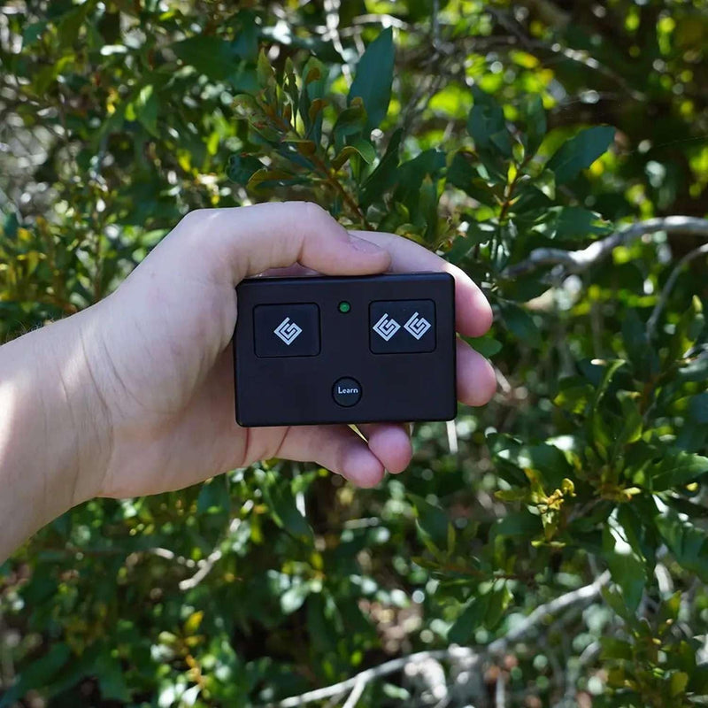 Ghost Controls 3-Button Remote Transmitter for Automatic Gate Openers, Model AXS1 Standard 3-Button