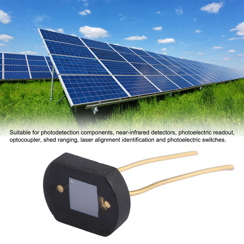 Silicon Photodiode, Sensitive Durable 2DU3 Photoresistor Light, Silicon Photodiode Visible Light Detector Silicon Photocell Photoresistor Used for Photodetection Near-Infrared Detectors, Silicon - NewNest Australia