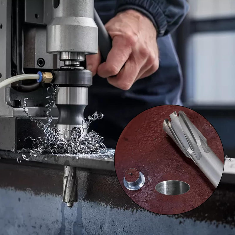 TCT Annular Cutter, 1-1/4" Diameter and 2INCH Depth, Universal Shank Compatible with 3/4" Weldon Shark and Other Standard Tool Holder 1-1/4 INCH Industrial