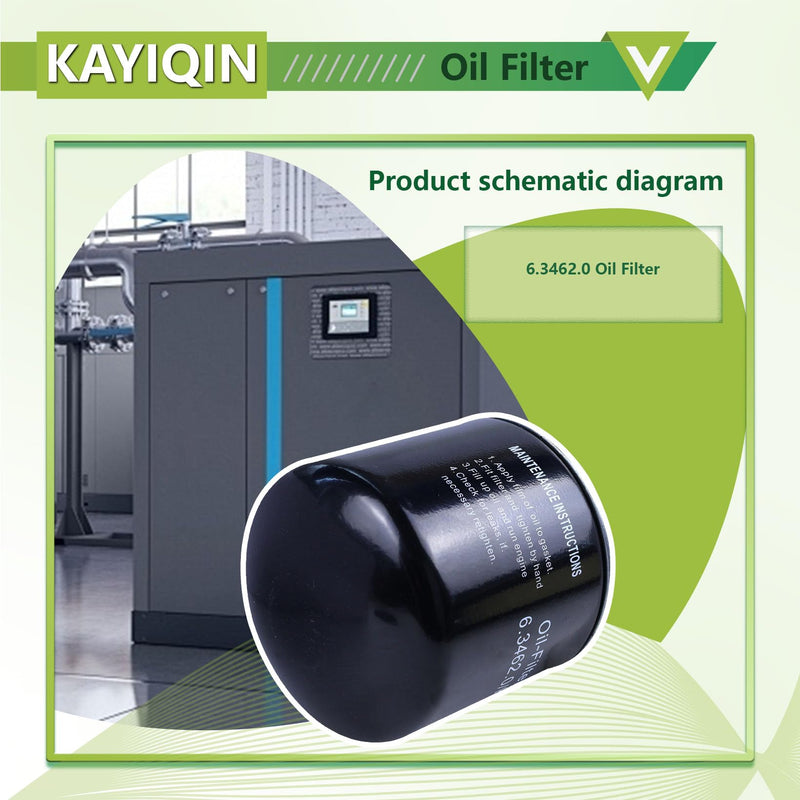 6.3462.0 Oil Filter for Air Compressor Replacement, Compatible with 6.3462.0H1 6.3462.1 6.3462.1A1