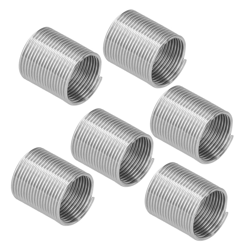 20Pcs Thread Repair Kits M14 x 1.25 Thread Repair Spiral Circle Insert Reducer Nut Threaded Expand Socket Set(1.5D) 1.5D