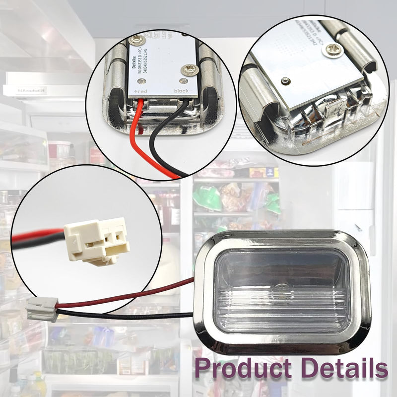 W11462342 W10843339 W10908166 W10607479 For Whirlpool Kitchenaid Kenmore Refrigerator LED Module assembly Replacement refrigerator light
