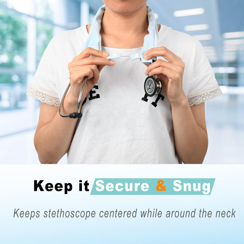 Beautyflier Stethoscope Covers Compatible with 3M Littmann Classic III, 2 IN 1 Stethoscope Sleeve Clip for Doctors, Nurses, Medical Students, Stethoscope Accessory